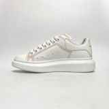  ALEXANDER MCQUEEN CONTRAST STITCH WEDGE SOLE 