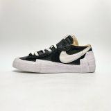  NIKE BLAZER LOW SACAI BLACK LEATHER DM6443-001 