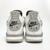  NIKE AIR JORDAN 4 RETRO 2025 GS WHITE CEMENT IB4171-100 