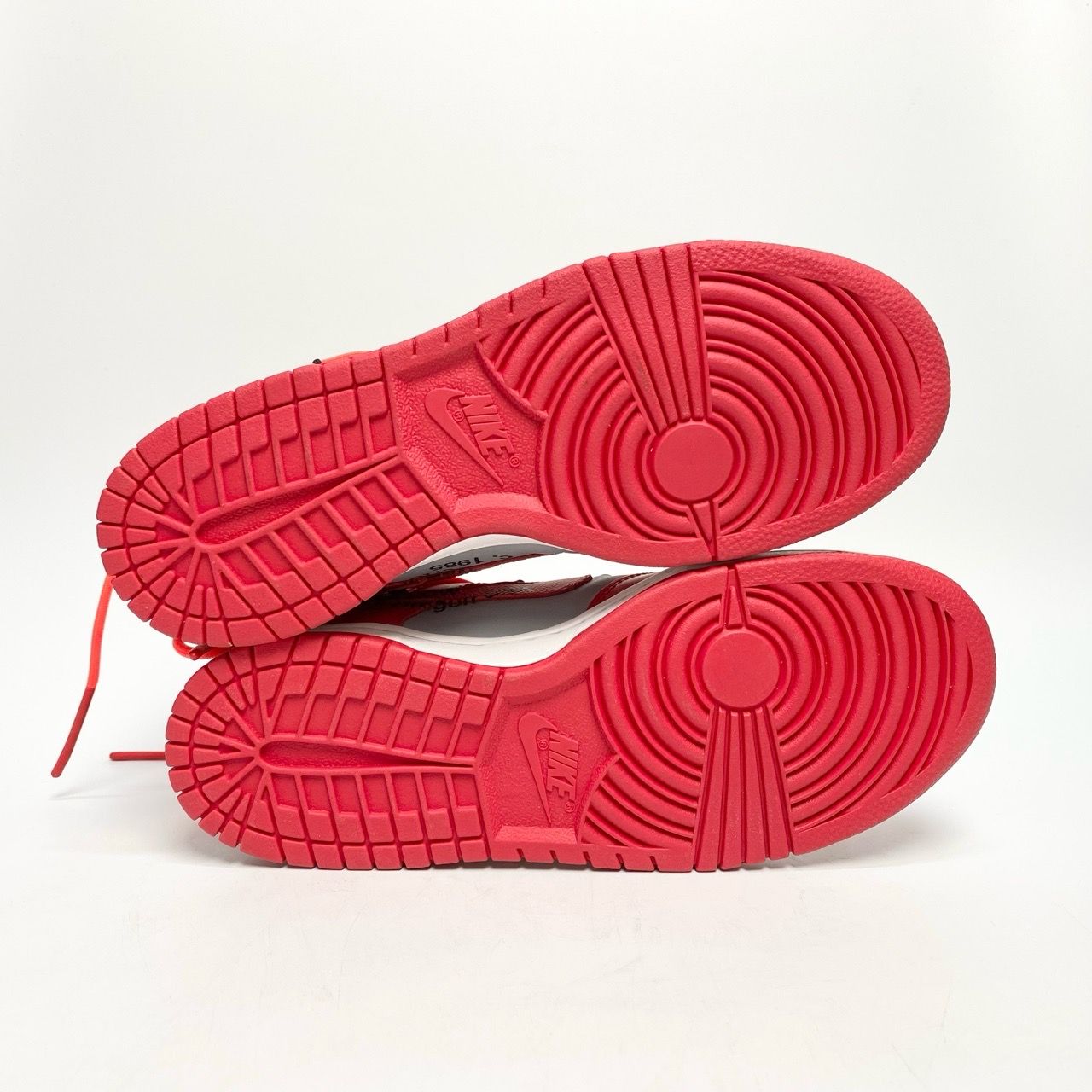  NIKE OFF-WHITE X DUNK LOW UNIVERSITY RED CT0856-600 