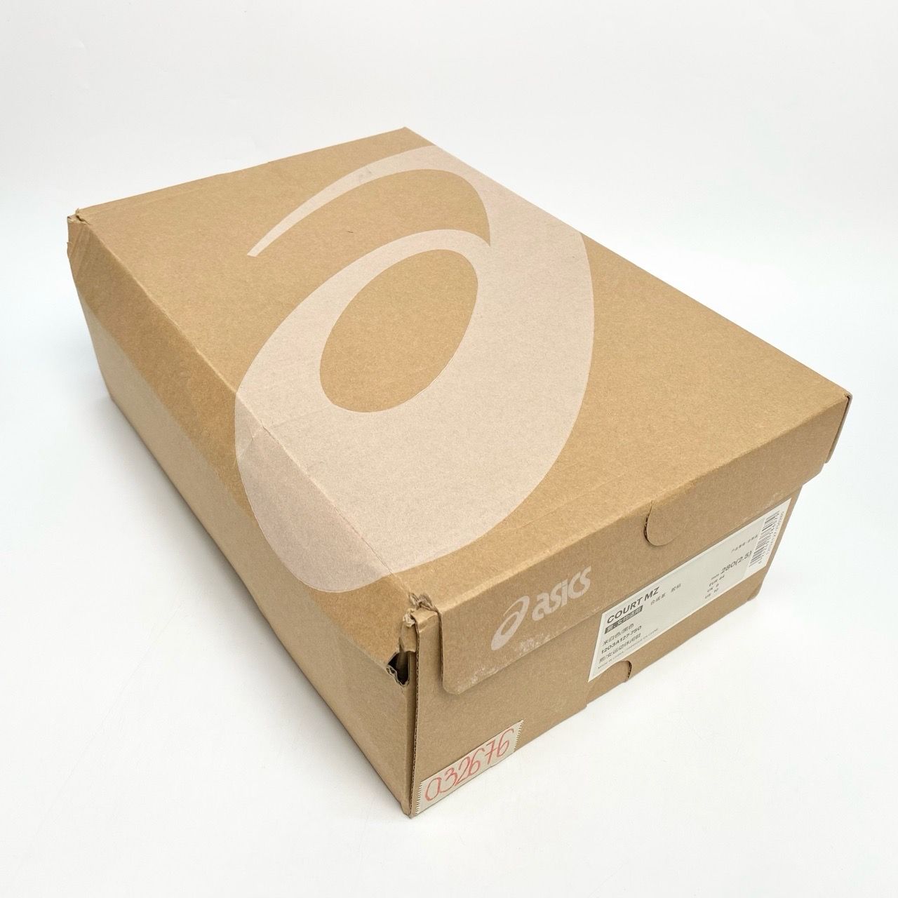  ASICS COURT MZ CREAM BLACK GUM 1203A127-750 