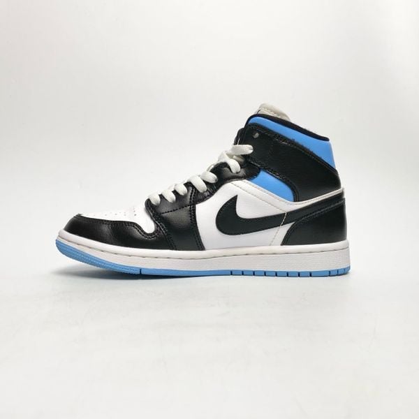  NIKE WMNS AIR JORDAN 1 MID UNIVERSITY BLUE BQ6472-102 