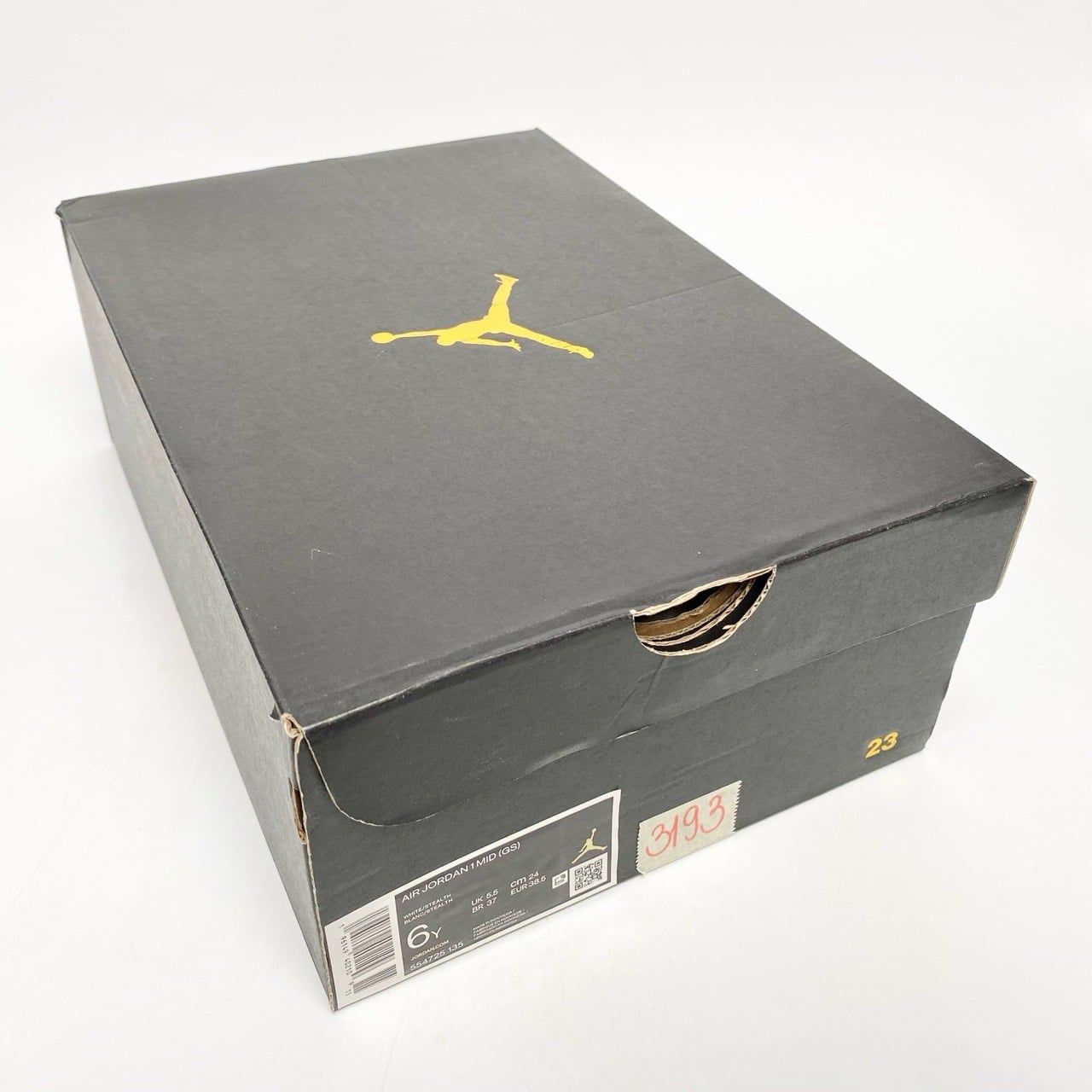  NIKE AIR JORDAN 1 MID NEUTRAL GREY 554725-135 