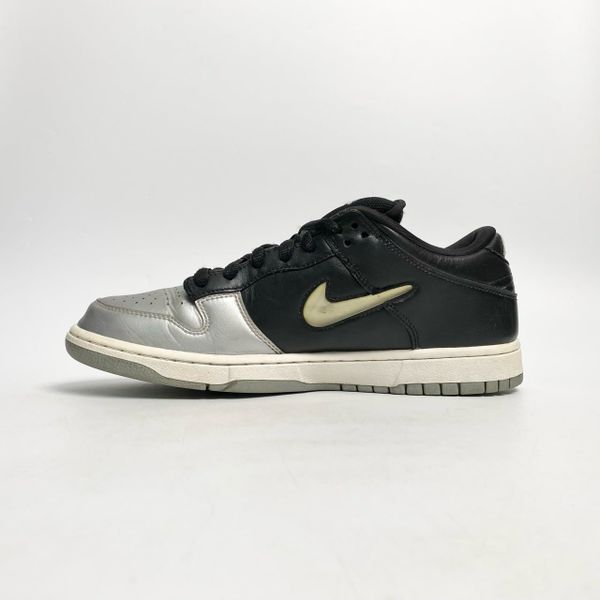  GIÀY SUPREME × NIKE DUNK LOW METALLIC SILVER/BLACK CK3480-001 