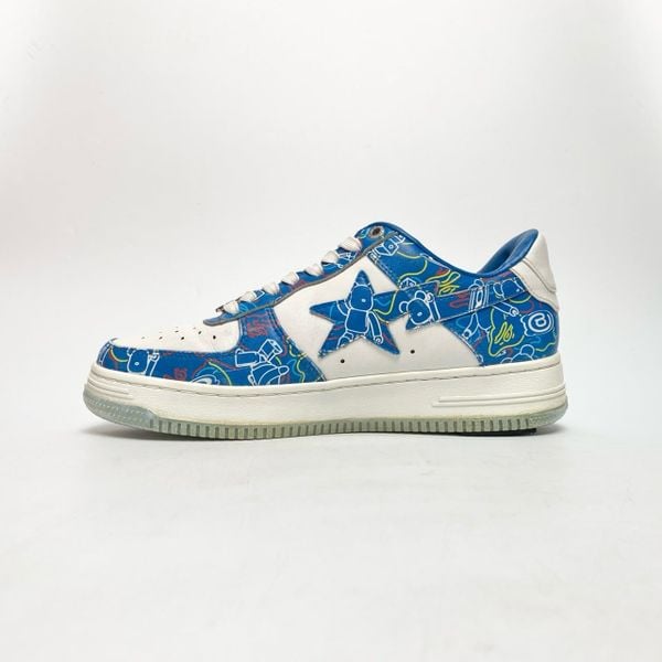  A BATHING APE BAPE STA MEDICOM TOY BEARBRICK CAMO BLUE 1H73191913-BLU/1H73-291-911 