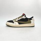  NIKE AIR JORDAN 1 X TRAVIS SCOTT RETRO LOW OG SP OLIVE DZ4137-106 