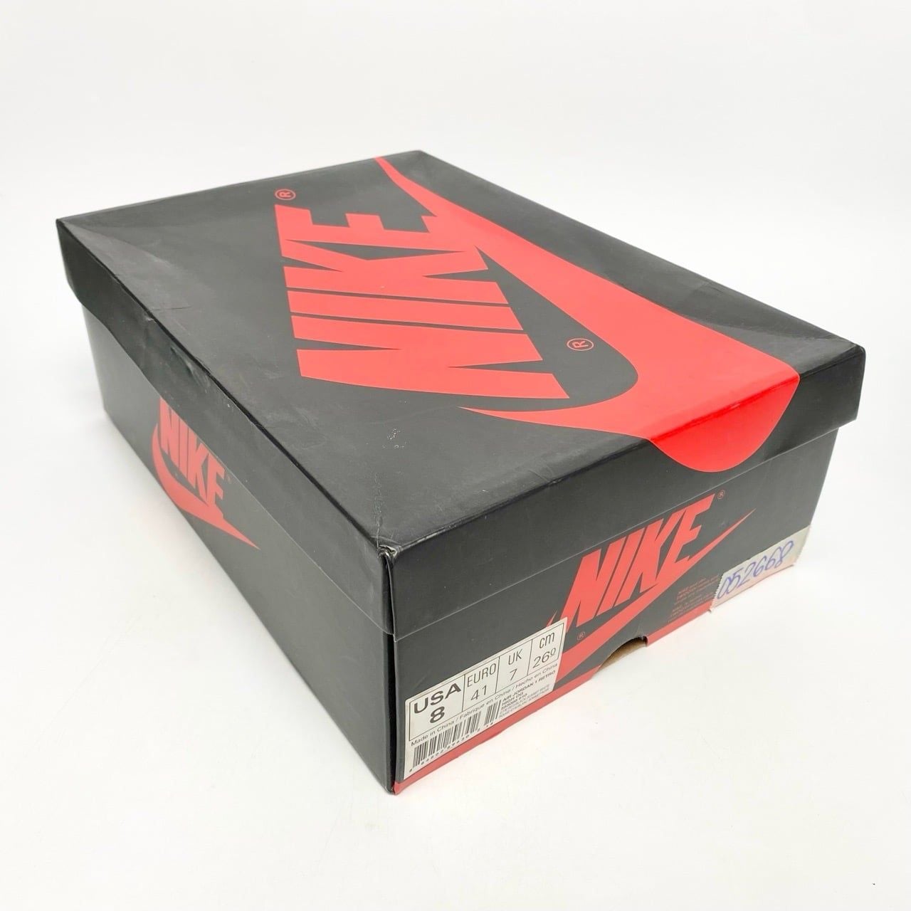 NIKE AIR JORDAN 1 RETRO HIGH BRED TOE 555088-610 