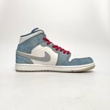  NIKE AIR JORDAN 1 MID FRENCH BLUE FIRE RED DN3706-401 
