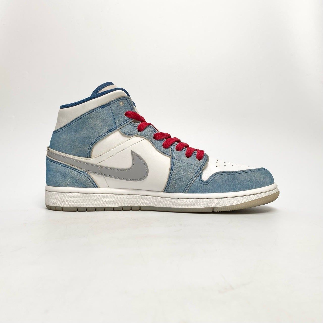  NIKE AIR JORDAN 1 MID FRENCH BLUE FIRE RED DN3706-401 