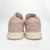  NIKE AIR JORDAN 1 LOW PINK OXFORD DC0774-162 