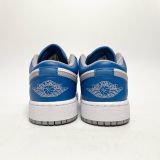  NIKE AIR JORDAN 1 LOW GS TRUE BLUE CEMENT 553560-412 