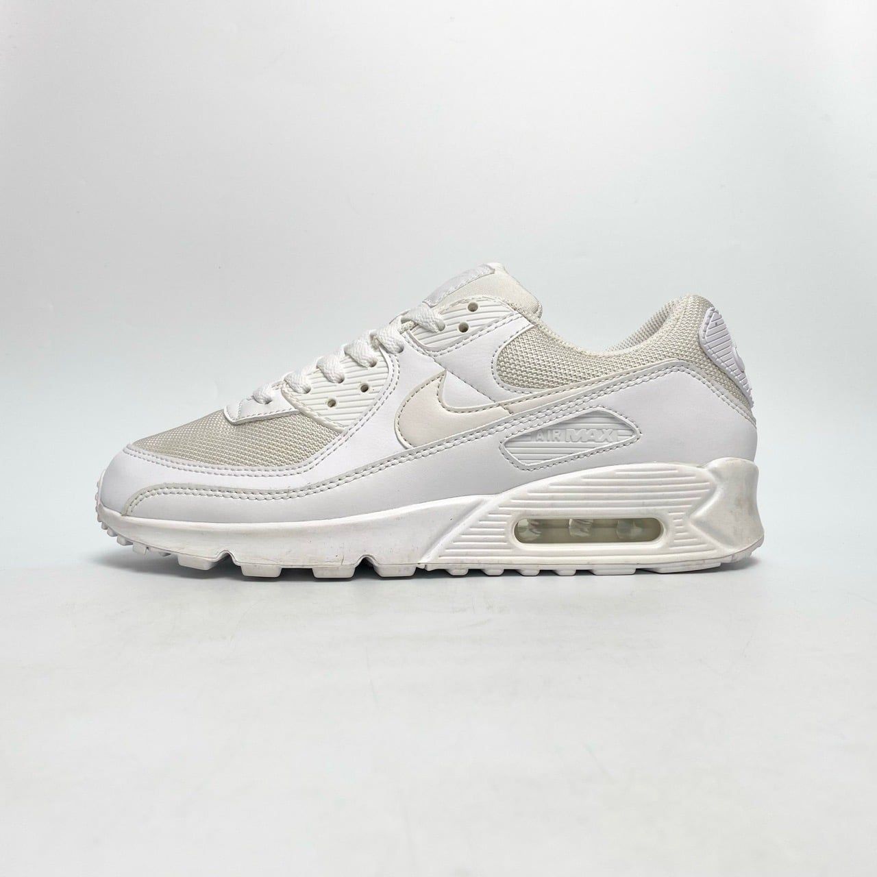 NIKE AIR MAX 90 RECRAFT TRIPLE WHITE CN8490-100 
