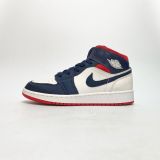  NIKE AIR JORDAN 1 MID GS USA OLYMPIC BQ6931-104 