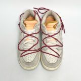  NIKE OFF-WHITE X DUNK LOW LOT 35 OF 50 DJ0950-114 