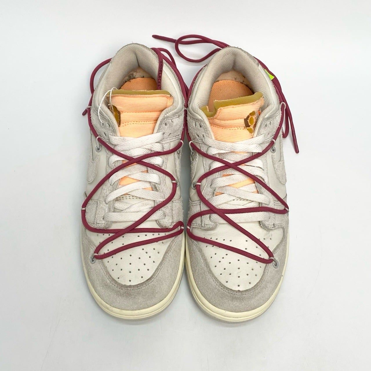  NIKE OFF-WHITE X DUNK LOW LOT 35 OF 50 DJ0950-114 