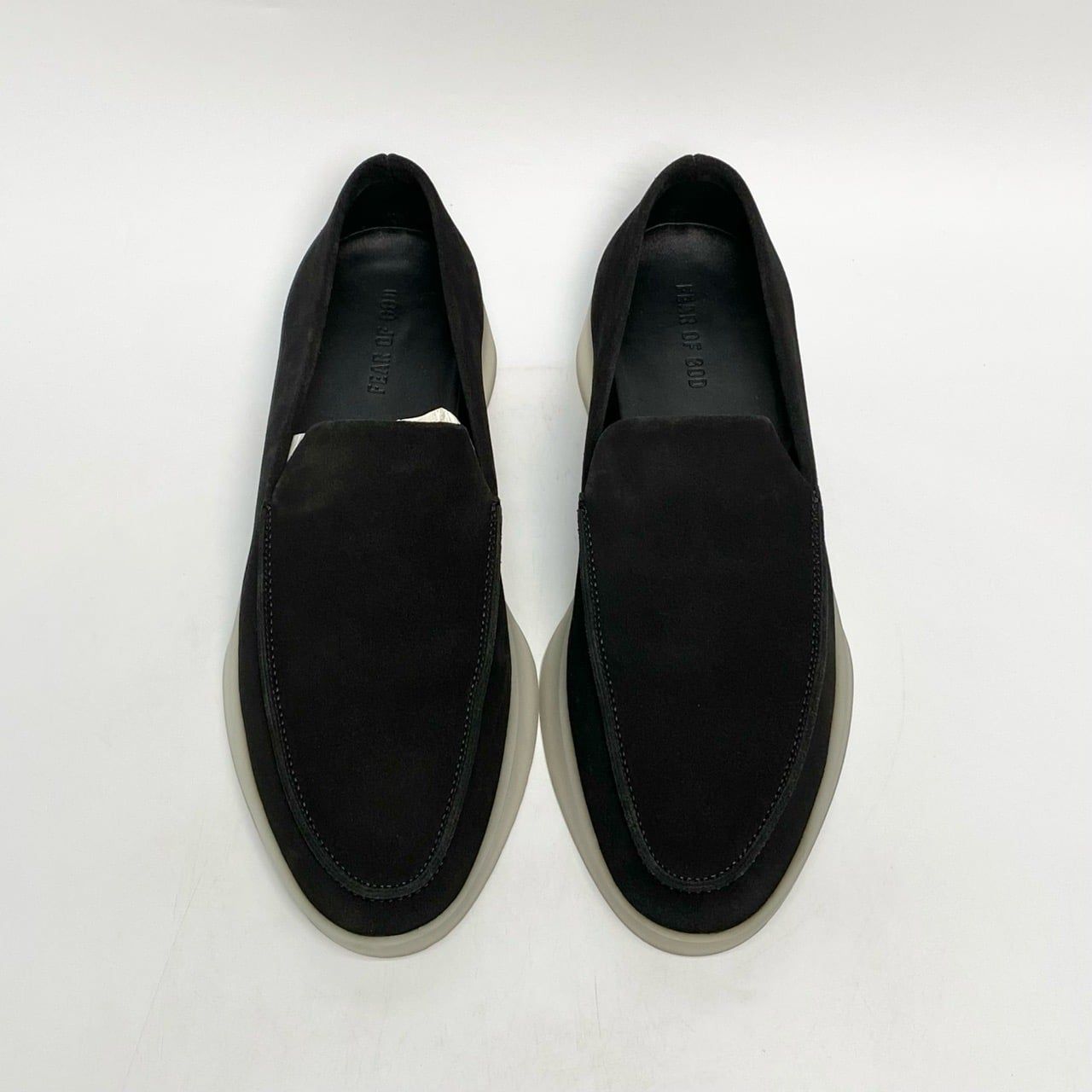  FEAR OF GOD LOAFER REVERSE SUEDE BLACK 