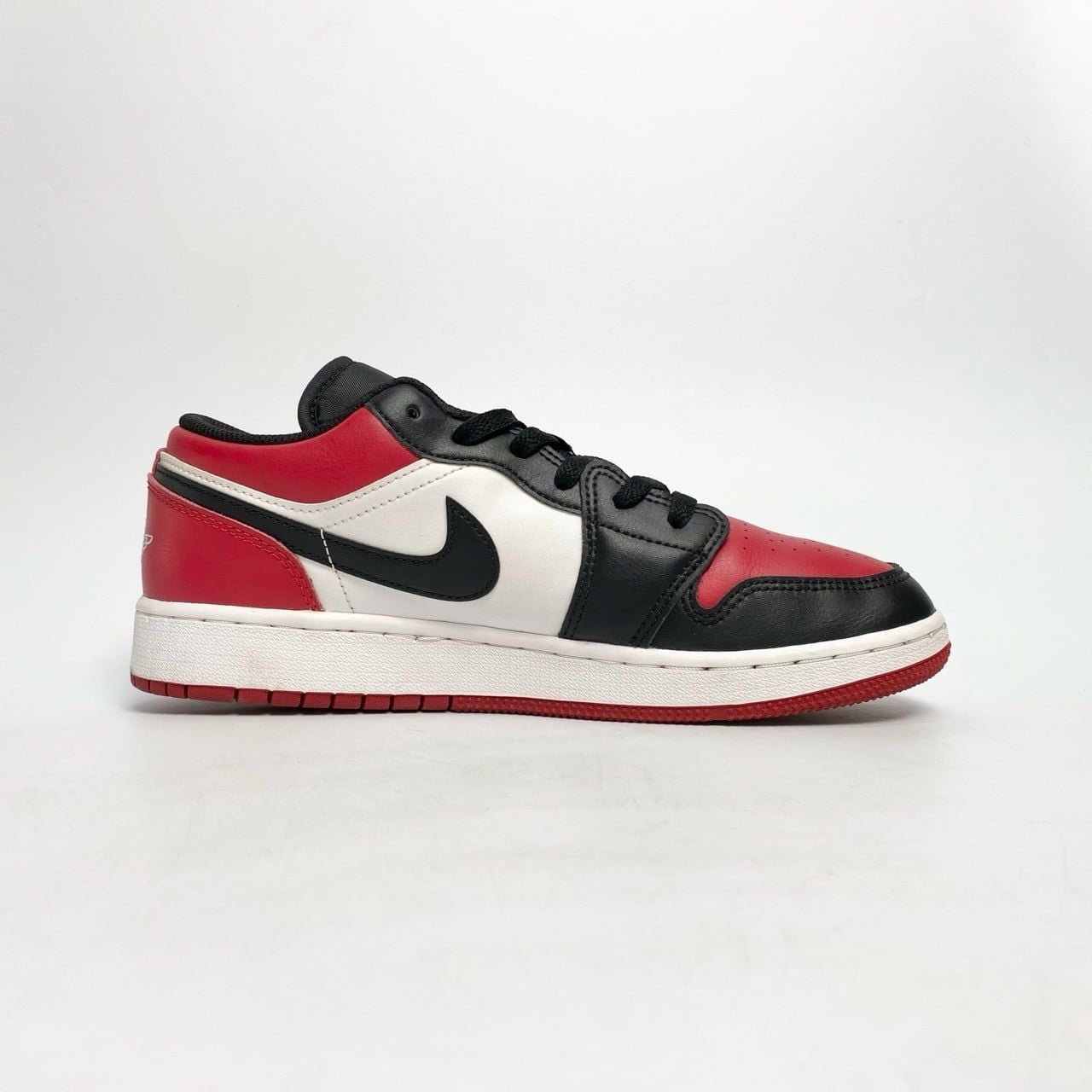 NIKE AIR JORDAN 1 LOW GS BRED TOE 553560-612 
