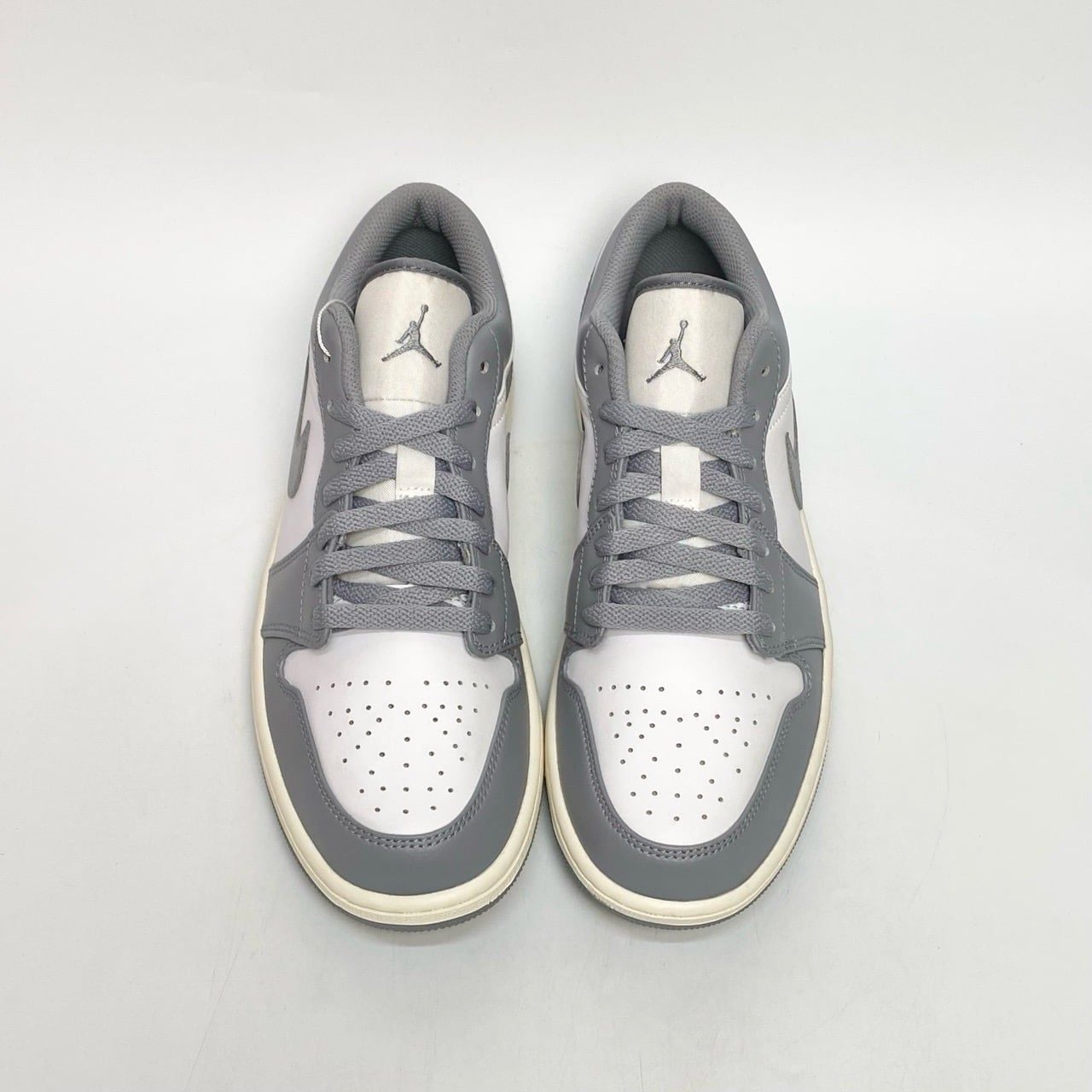  NIKE AIR JORDAN 1 LOW VINTAGE GREY 553558-053 