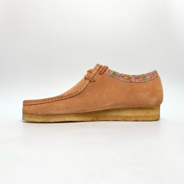  CLARKS ORIGINALS WALLABEE STUSSY RUST 