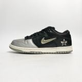  GIÀY SUPREME × NIKE DUNK LOW METALLIC SILVER/BLACK CK3480-001 