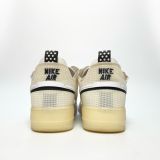  NIKE AIR FORCE 1 REACT WHITE SAIL BLACK DQ7669-100 