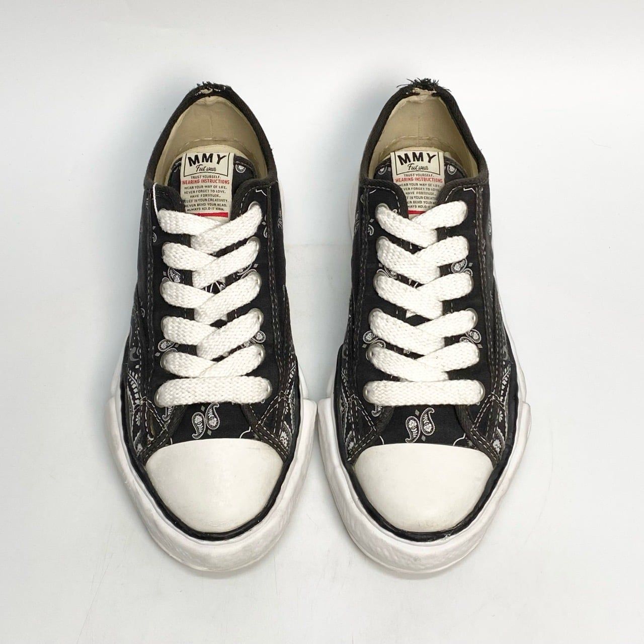  MAISON MIHARA YASUHIRO PETERSON LOW ORIGINAL SOLE BANDANA A06FW732 