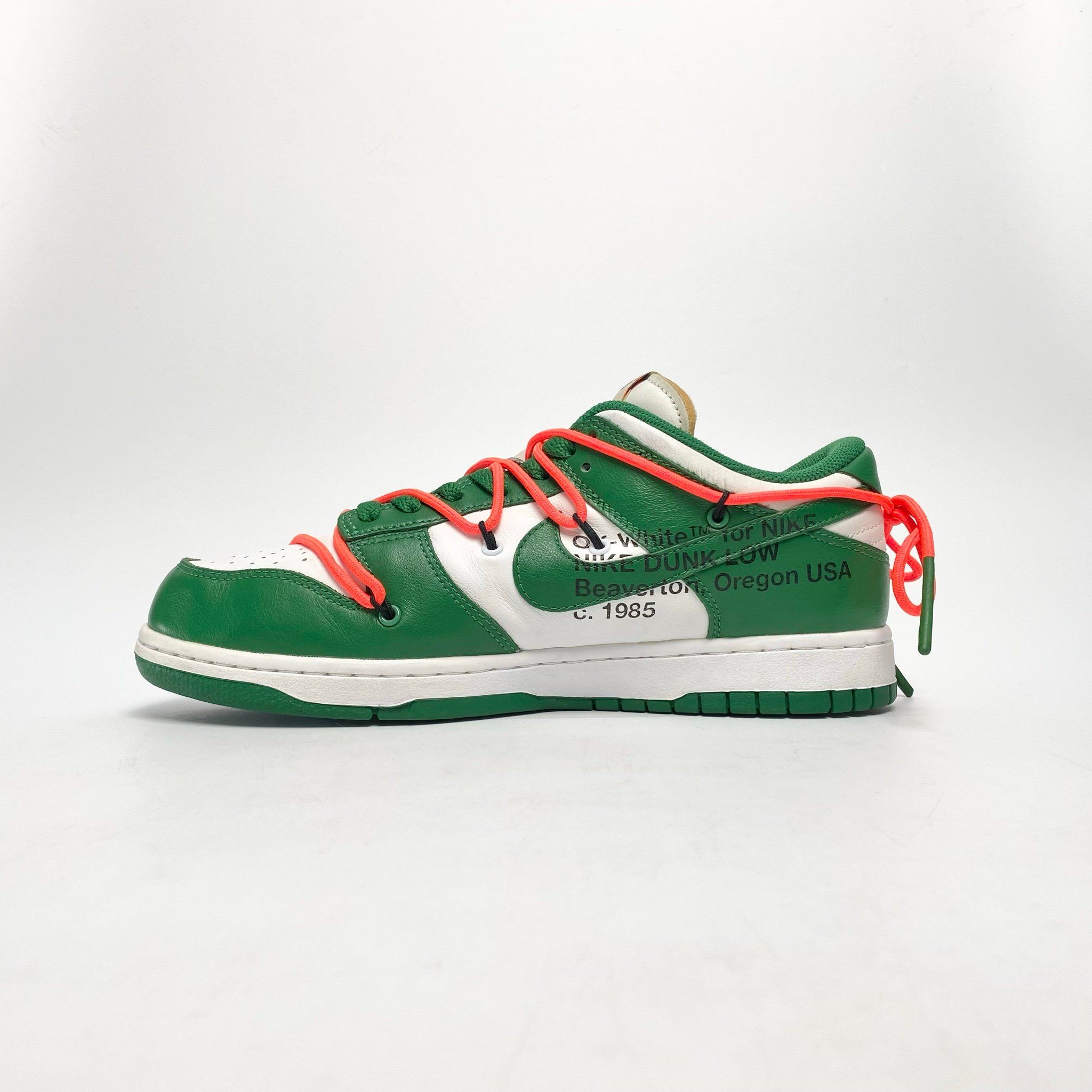  NIKE OFF WHITE X DUNK LOW PINE GREEN CT0856-100 