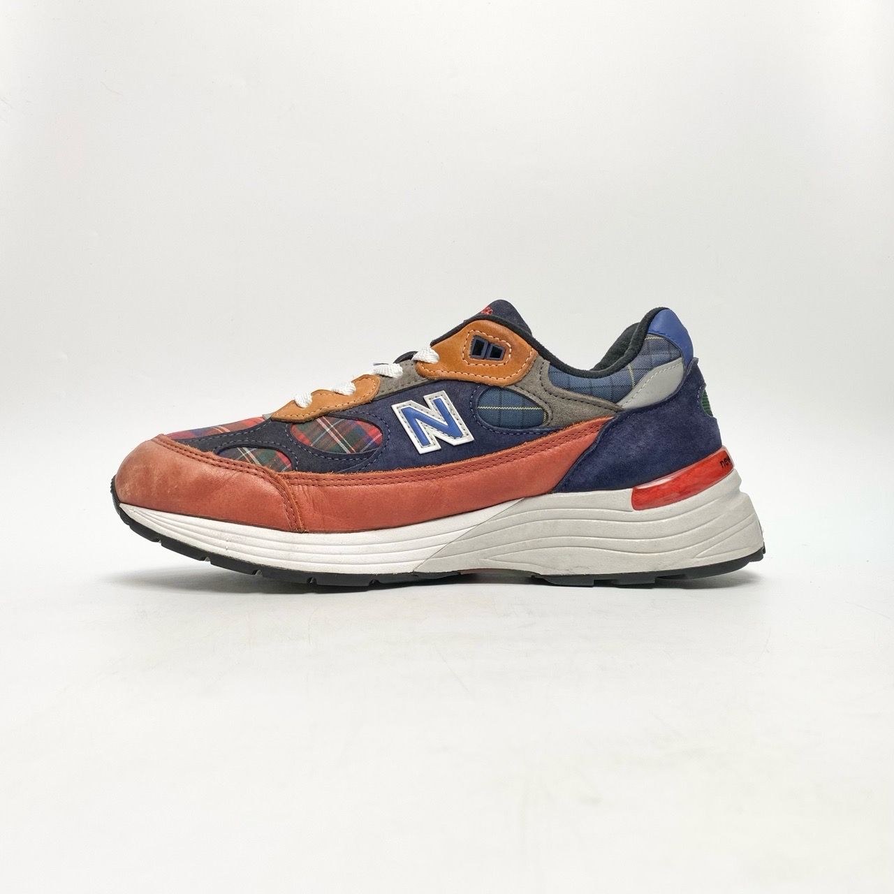  NEW BALANCE CONCEPTS X 992 MADE IN USA PLAID M992AD 