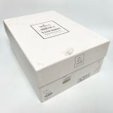  MAISON MIHARA YASUHIRO BAKER OG SOLE CANVAS CHECK LOW-TOP BLACK 