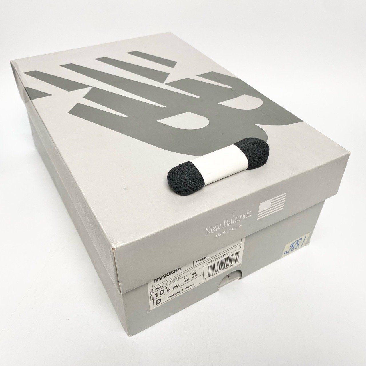  NEW BALANCE 990V6 MADE IN USA BLACK SILVER M990BK6 