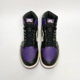  NIKE AIR JORDAN 1 RETRO HIGH OG COURT PURPLE 555088-501 