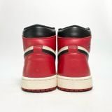  NIKE AIR JORDAN 1 RETRO HIGH BRED TOE 555088-610 