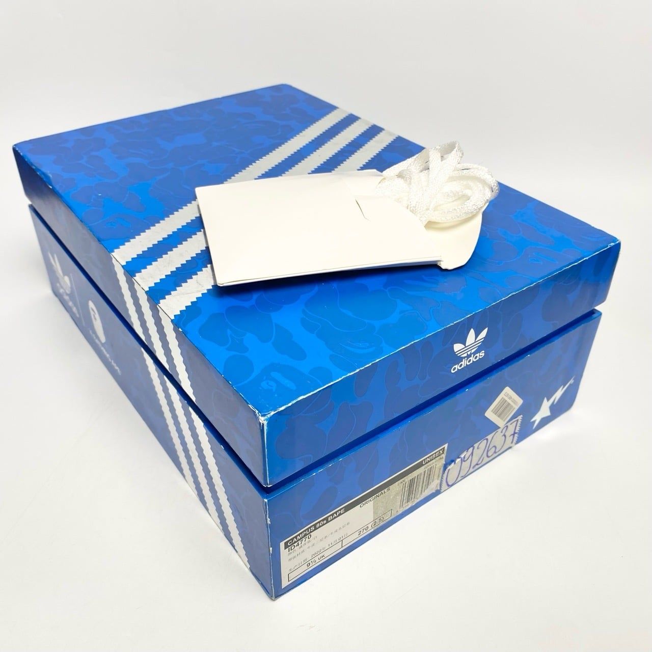  GIÀY ADIDAS CAMPUS 80S X BAPE 30TH ANNIVERSARY NAVY ID4770 