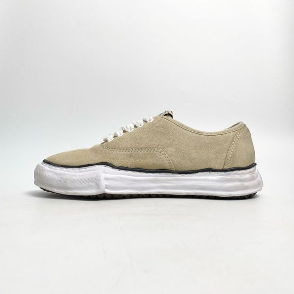  MAISON MIHARA YASUHIRO BAKER OG SOLE SUEDE LOW BEIGE 