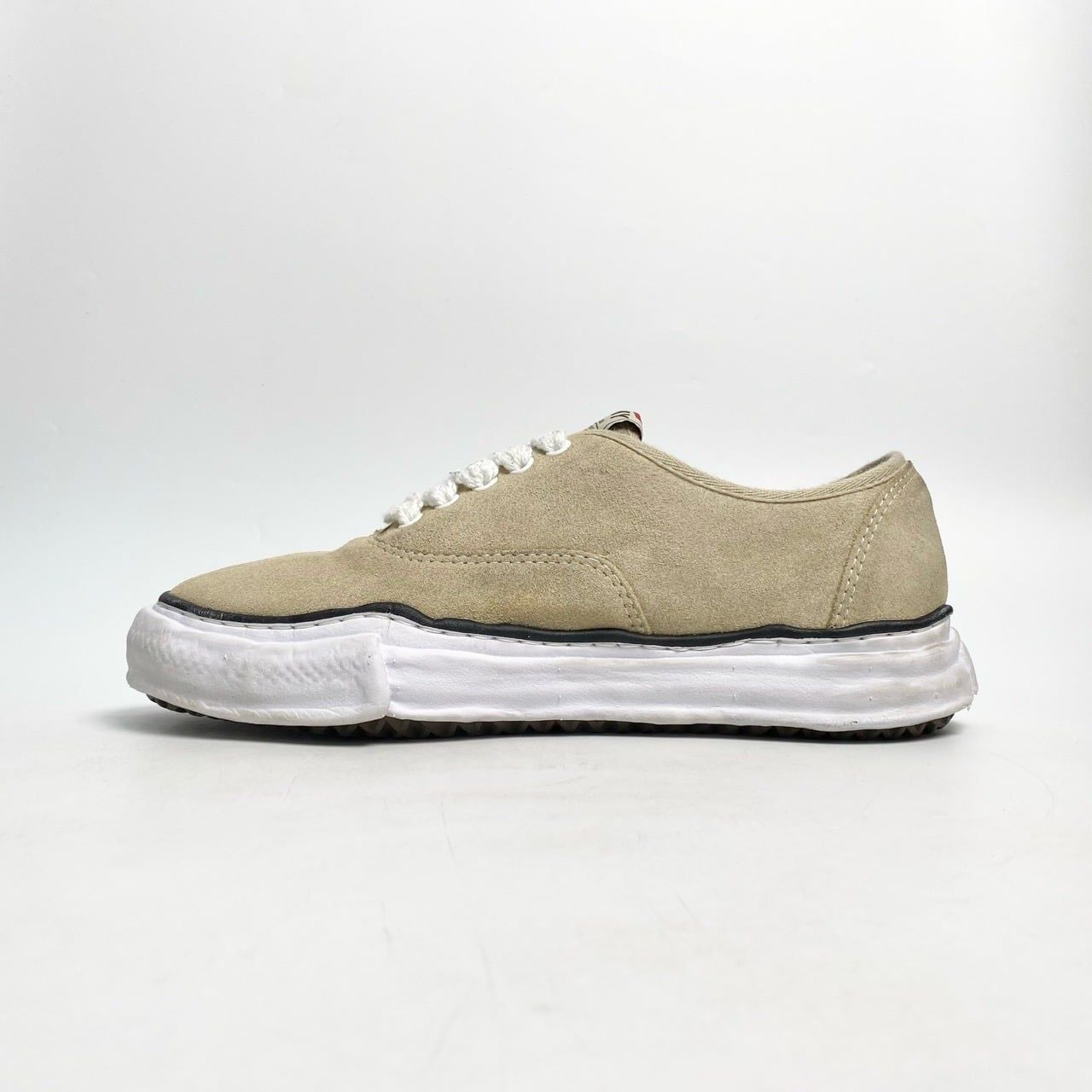  MAISON MIHARA YASUHIRO BAKER OG SOLE SUEDE LOW BEIGE 