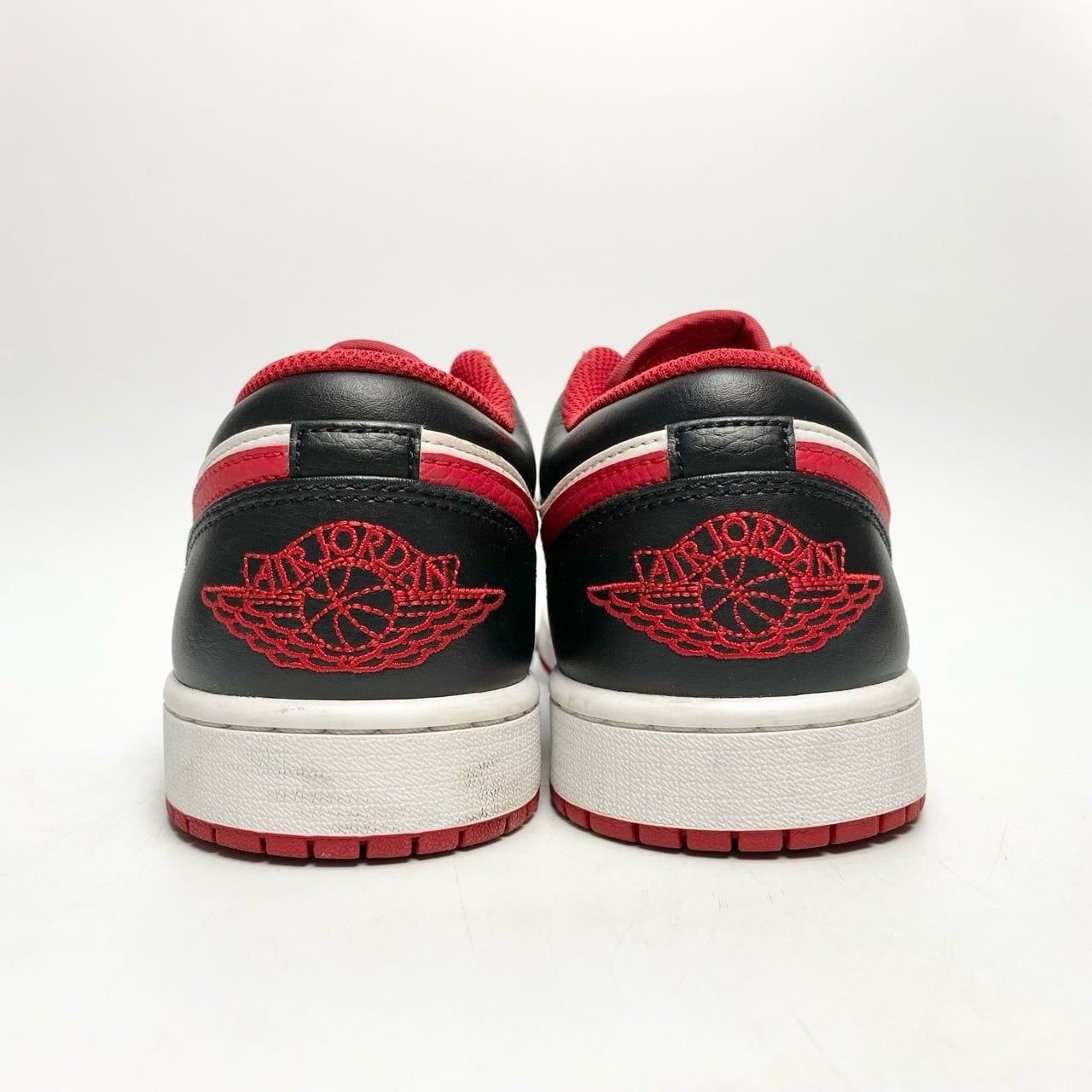  NIKE AIR JORDAN 1 LOW REVERSE BLACK TOE 553558-163 