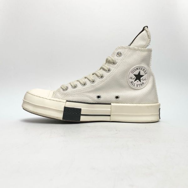  CONVERSE RICK OWENS X DRKSHDW DRKSTAR CHUCK 70 HIGH LILY WHITE 172346C 
