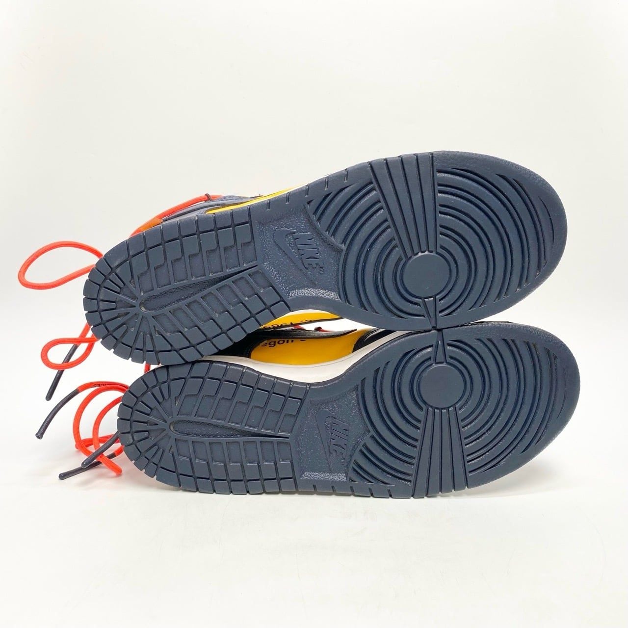  NIKE DUNK LOW OFF-WHITE UNIVERSITY GOLD MIDNIGHT NAVY CT0856-700 