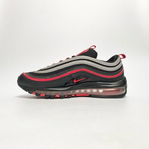  NIKE AIR MAX 97 BLACK RED SILVER 921826-014 