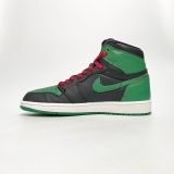  NIKE AIR JORDAN 1 RETRO HIGH PINE GREEN BLACK 2.0 555088-030 