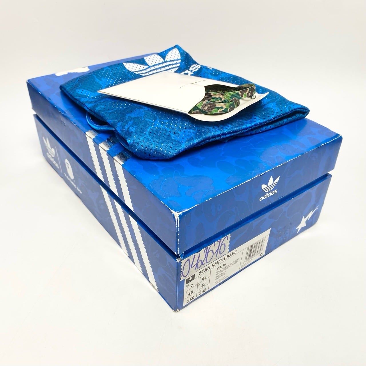  ADIDAS STAN SMITHBAPE 30TH ANNIVERSARY BLACK IG1116 
