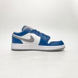  NIKE AIR JORDAN 1 LOW GS TRUE BLUE CEMENT 553560-412 