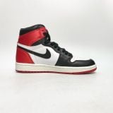  NIKE AIR JORDAN 1 RETRO HIGH SATIN BLACK TOE CD0461-016 