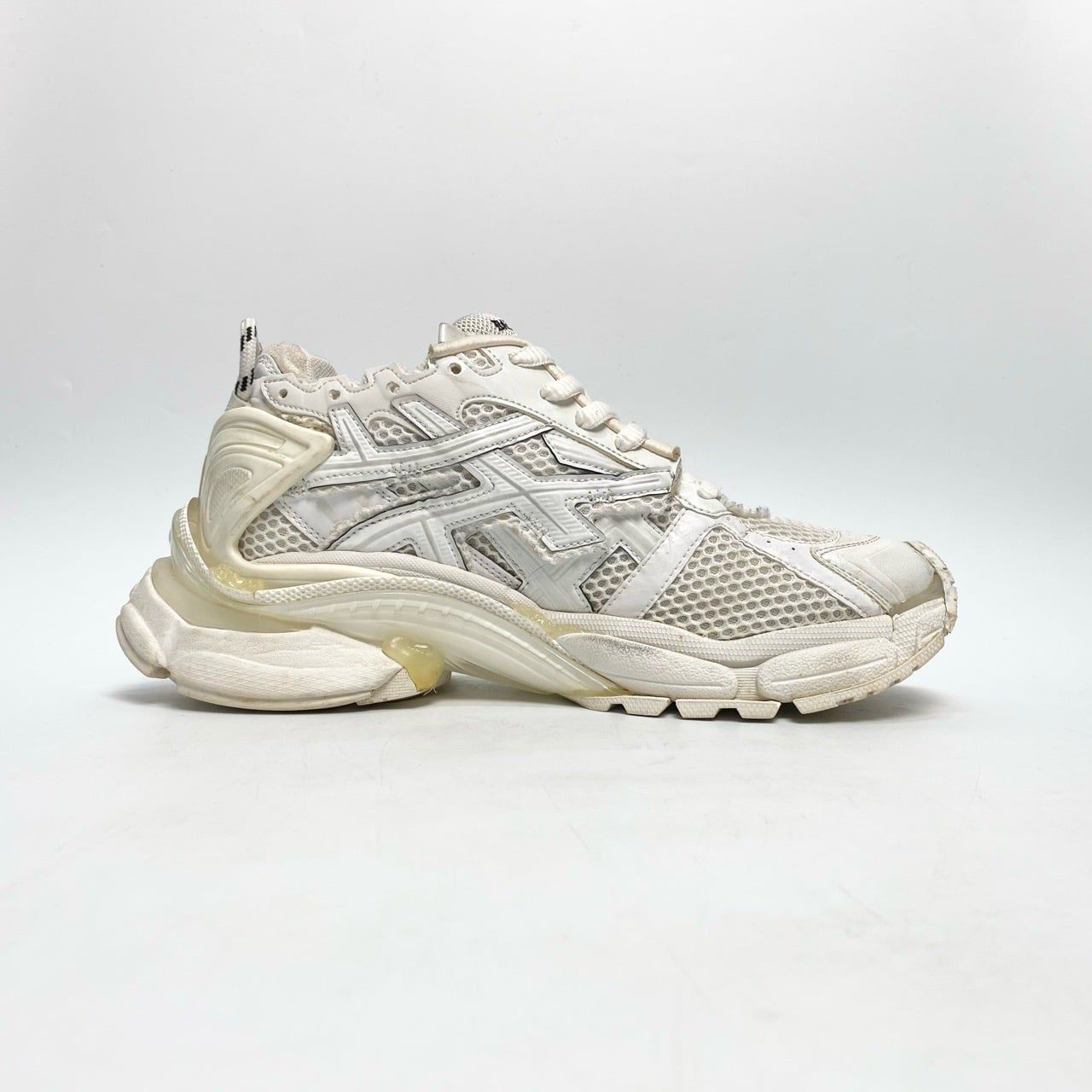  BALENCIAGA RUNNER SNEAKERS WHITE 677403-W3RB1-9000 