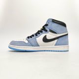 NIKE AIR JORDAN 1 RETRO HIGH OG UNIVERSITY BLUE 555088-134 