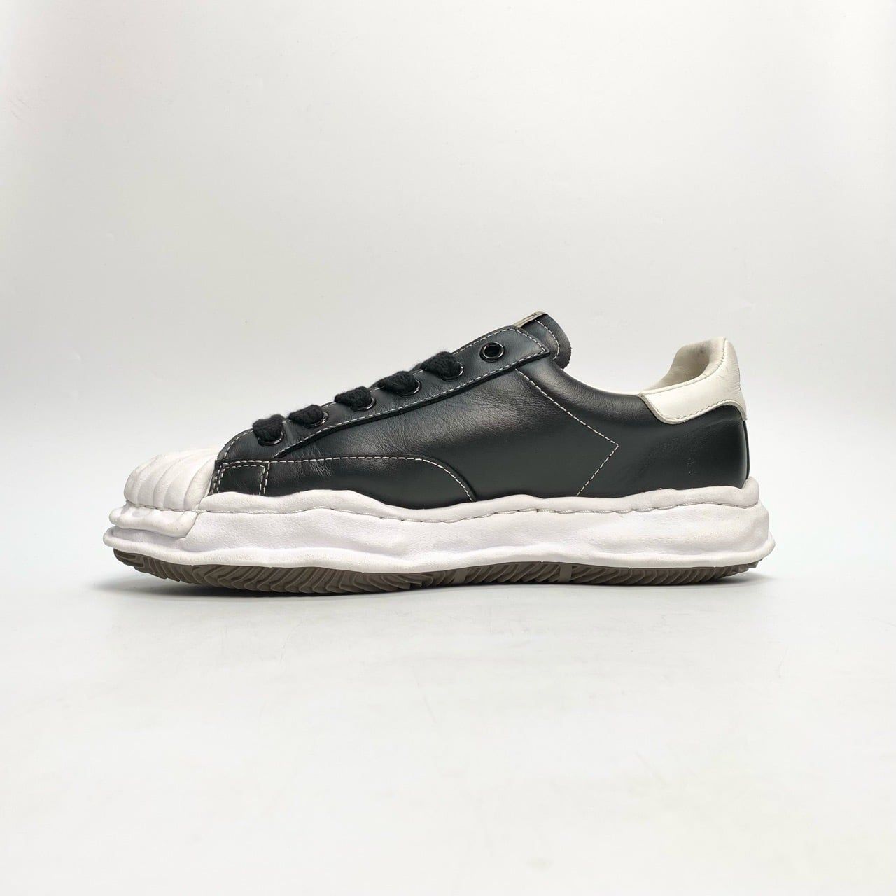  MAISON MIHARA YASUHIRO TRAINERS BLAKEY LOW BLACK A06FW702 