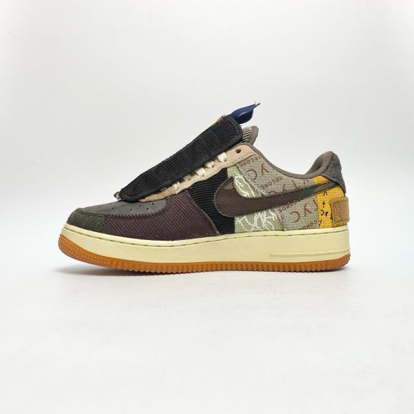  NIKE AIR FORCE 1 TRAVIS SCOTT CACTUS JACK CN2405-900 