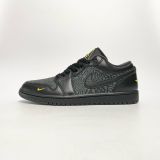  NIKE AIR JORDAN 1 LOW BLACK ELEPHANT PRINT IM6568-010 