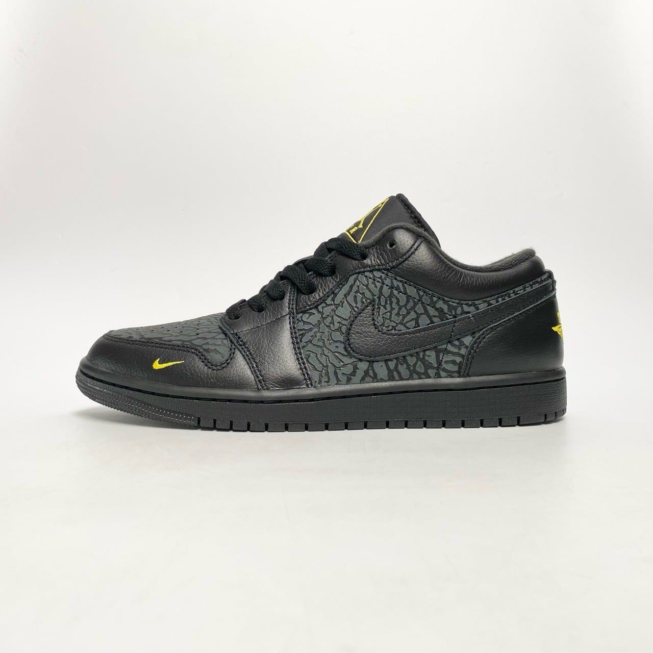  NIKE AIR JORDAN 1 LOW BLACK ELEPHANT PRINT IM6568-010 