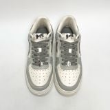  A BATHING APE BAPE STA #4 LINE CAMO WHITE GREY 